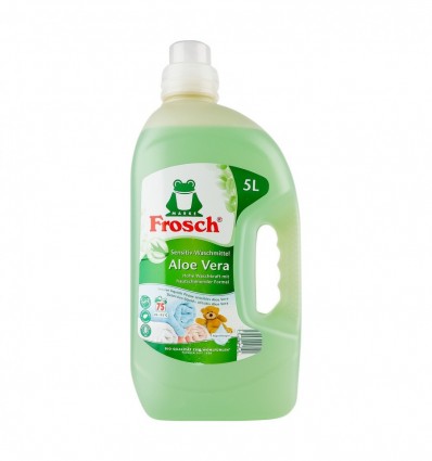 Засіб для прання Frosch Aloe Vera рідкий 5л