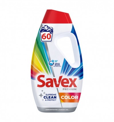 Гель для прання Savex Premium Color 2,7 л