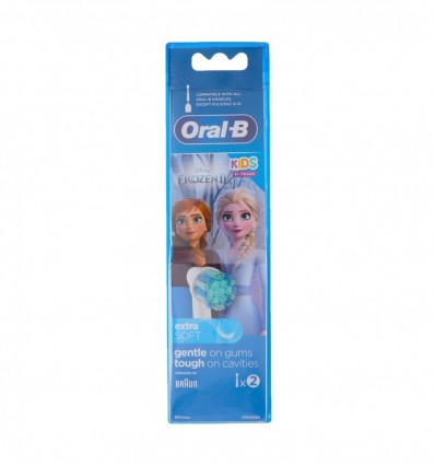 Насадки сменные Oral-B Disney Frozen II для электрической зубной щетки 2шт/уп