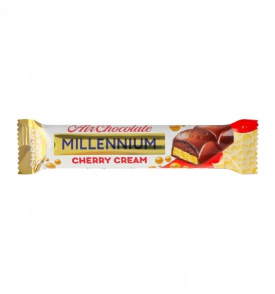Шоколад Millennium Air Chocolate Cherry Cream молочний 27г