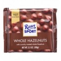 Шоколад молочний Ritter Sport з цільними лісов горіхами 100г