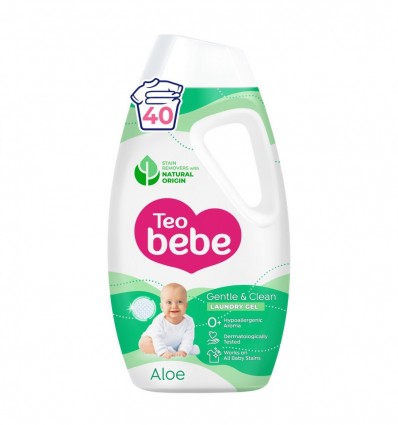 Гель для прання Teo Bebe дитячих речей Aloe 1,8 л