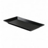 Набор тарелок Metro Professional Macario прямоугольная черная 25x14,5 см