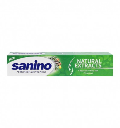 Паста зубна Sanino Natural Extracts з екстрактами 90мл