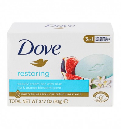 Крем-мыло Dove Restoring Инжир и лепестки апельсина 90г
