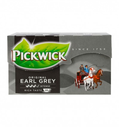 Чай Pickwick Earl Grey черный с ароматом бергамота 20х2г/уп