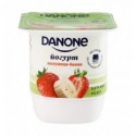 Йогурт Danone Клубника-банан 2% 115г