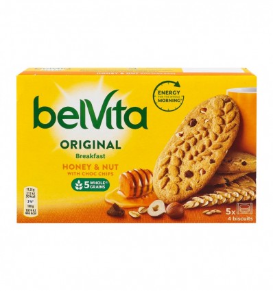 Печенье BelVita Original Breakfast Honey&Nut 225г