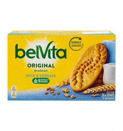 Печенье BelVita Original Breakfast Milk&Cereals 225г