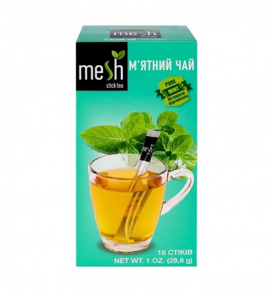 Чай Mesh м`ятний 16х1.8г/уп