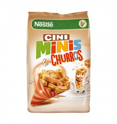 Сніданок сухий Cini Minis Churros з вітамін та залізом 210г