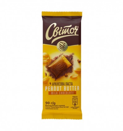 Шоколад Світоч Peanut Butter молочний 90г