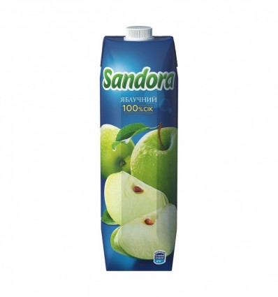 Сок Sandora яблочный осветленный 0.95л