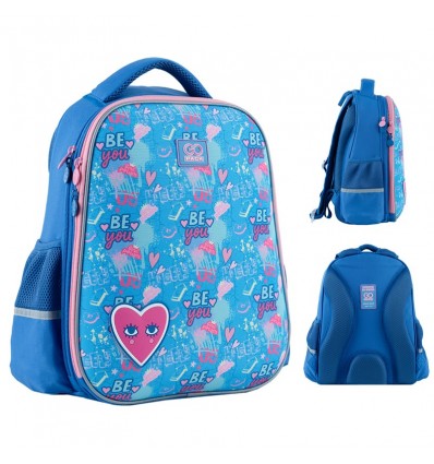 Рюкзак GoPack Education напівкаркасний GO24-165M-4 Be You, блакитний ( GO24-165M-4 )