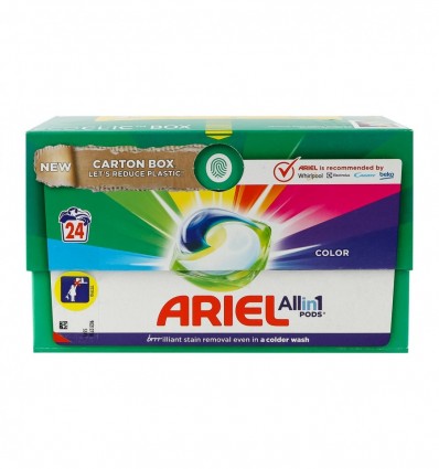 Капсули для прання Ariel Pods All-in-1 Color 24х19.7г
