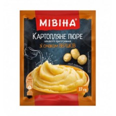 Пюре Мівіна швидкого приготування картопляне зі смаком вершків 37г