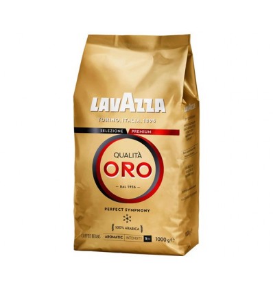 Кава в зернах 1 кг Qualita Oro Lavazza