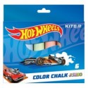 Мел цветной Kite Jumbo Hot Wheels HW24-073, 6 цвета