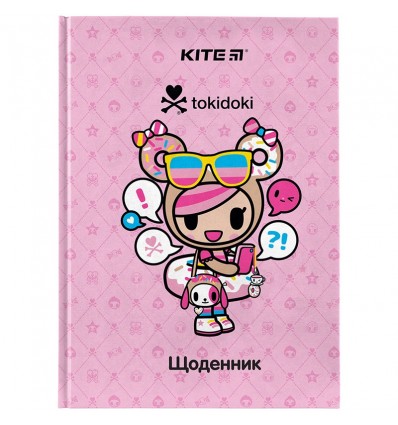 Щоденник шкільний Kite tokidoki TK24-262-1, тверда обкладинка
