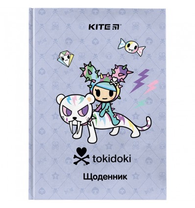 Дневник школьный Kite tokidoki TK24-262-2, твердая обложка