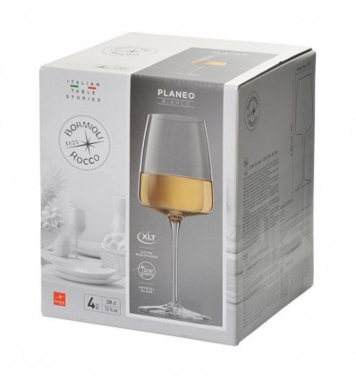 Набор бокалов Planeo для белого вина 378мл 4шт