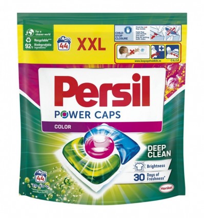 Засіб миючий Persil Deep Clean Power Caps Color для прання 44х14г/уп