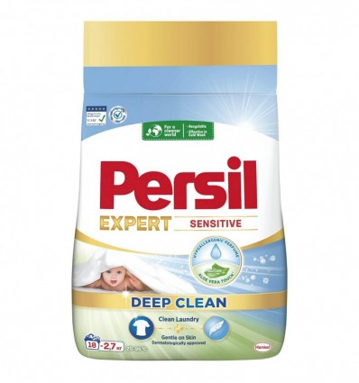 Стиральный порошок Persil Deep Clean Expert Sensitive синтетический 2.7кг
