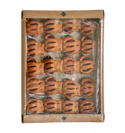 Печиво Rioba здобне листкове Шалене зі смаком полуниці 0,4кг
