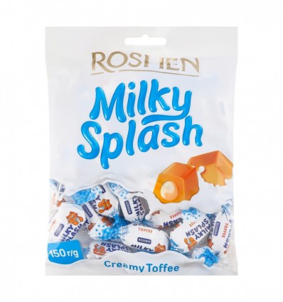 Конфеты Roshen Milk Splash Creamy Toffee 150г