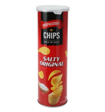 Чіпси Beckys Crispalicious картопляні оригінальний смак солоні 120г