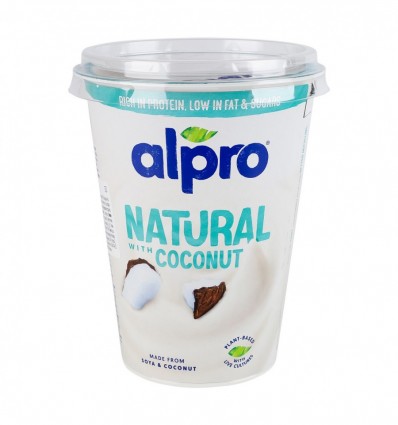 Продукт соевый Alpro Natural with coconut ферментированный 400г