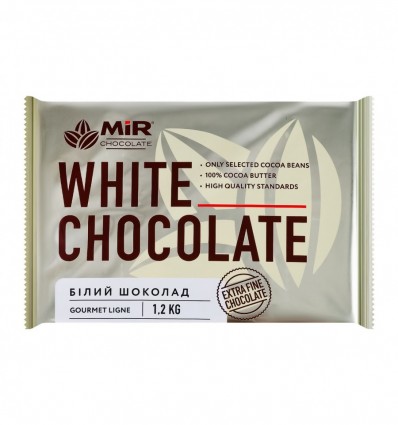 Шоколад Mir белый 1.2кг