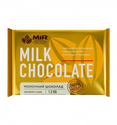 Шоколад Mir молочний 1.2кг