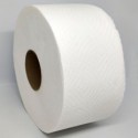 Туалетная бумага Джамбо, двухслойная 75м, белая