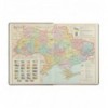 Ежедневник недатированный SALERNO, L2U, А4, красный, искусственная кожа ( BM.2099-05 )