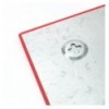 Доска стеклянная магнитно-маркерная 45х45 см, красная