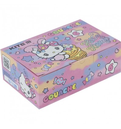 Гуаш Hello Kitty 6 кольорів, 20 мл
