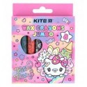 Крейда воскова Hello Kitty Jumbo HK24-076, 8 кольорів