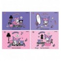 Тетрадь для рисования Kite Hello Kitty HK24-242, 24 листа, 4 дизайна