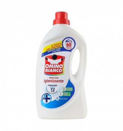 Гель для прання Omino Bianco Антибактеріальний 2.4л