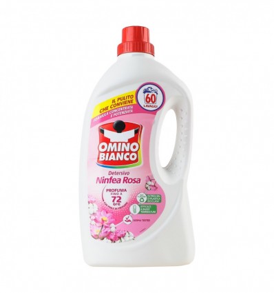 Гель для прання Omino Bianco Рожева лілія 2.4л