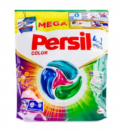 Средство моющее Persil Deep Clean 4in1 Discs Color для стирки 54х16,5г