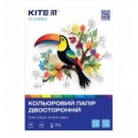 Бумага цветная Kite Classic, двусторонняя A4, 12 листов/12 цветов