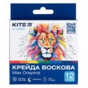 Крейда воскова Kite Classic K-070, 12 кольорів