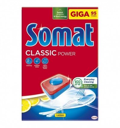 Таблетки для посудомийної машини Somat Classic 95шт