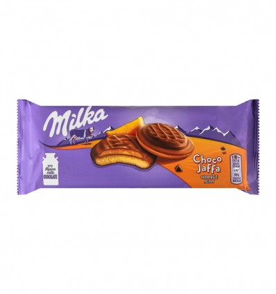 Печенье Milka Choco Jaffa Orange Jelly бисквитное 147г