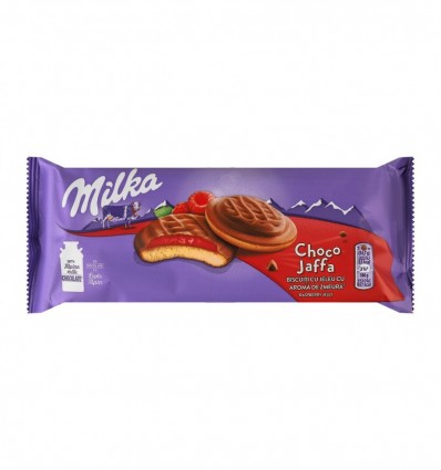 Печенье Milka Choco Jaffa Raspberry Jelly бисквитное 147г