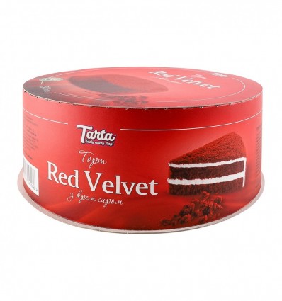 Торт Tarta Red Velvet бісквітний 450г