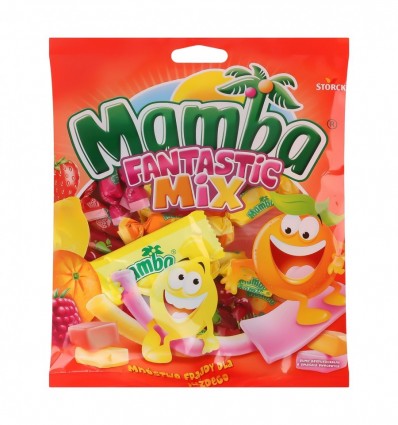 Конфеты жевательные Mamba Fantastic Mix 140г