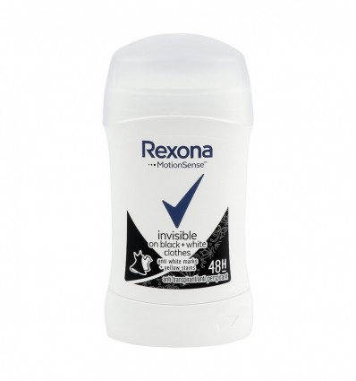 Антиперспирант Rexona Invisible On black+white 40мл